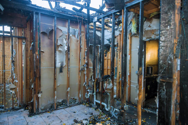 Professional Soot Removal technician working in Cushing, WI